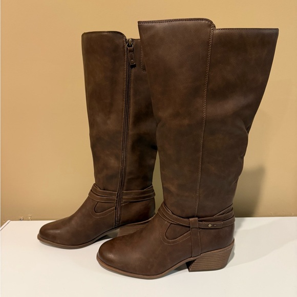 Dr. Scholl's Shoes - Dr. Scholl's Dark Brown Heeled Boots
